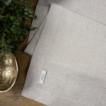 STELLA 1 šerpa 40x180 cm so štruktúrou plátna pretkávanej striebornou niťou